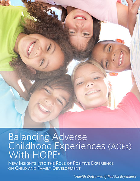 Cover of Balancing ACEs with HOPE report