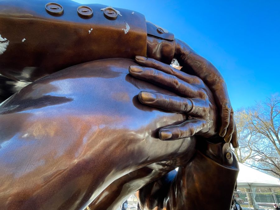 Martin Luther King Jr. Statue in Boston Massachusetts