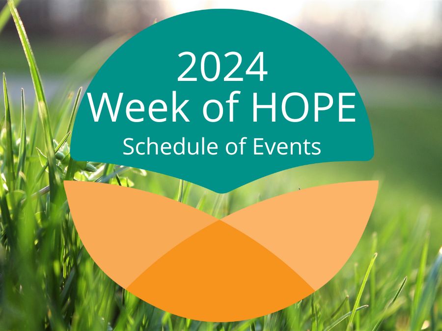 Text - Week of HOPE Schedule of Events.